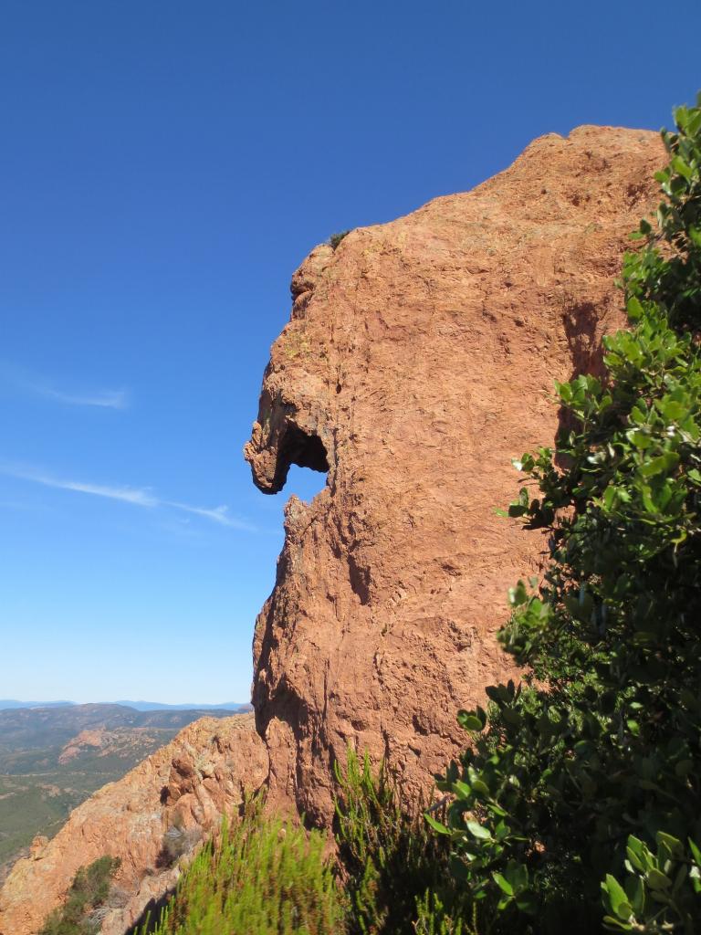 18ème:  Esterel, la tête du Cap Roux