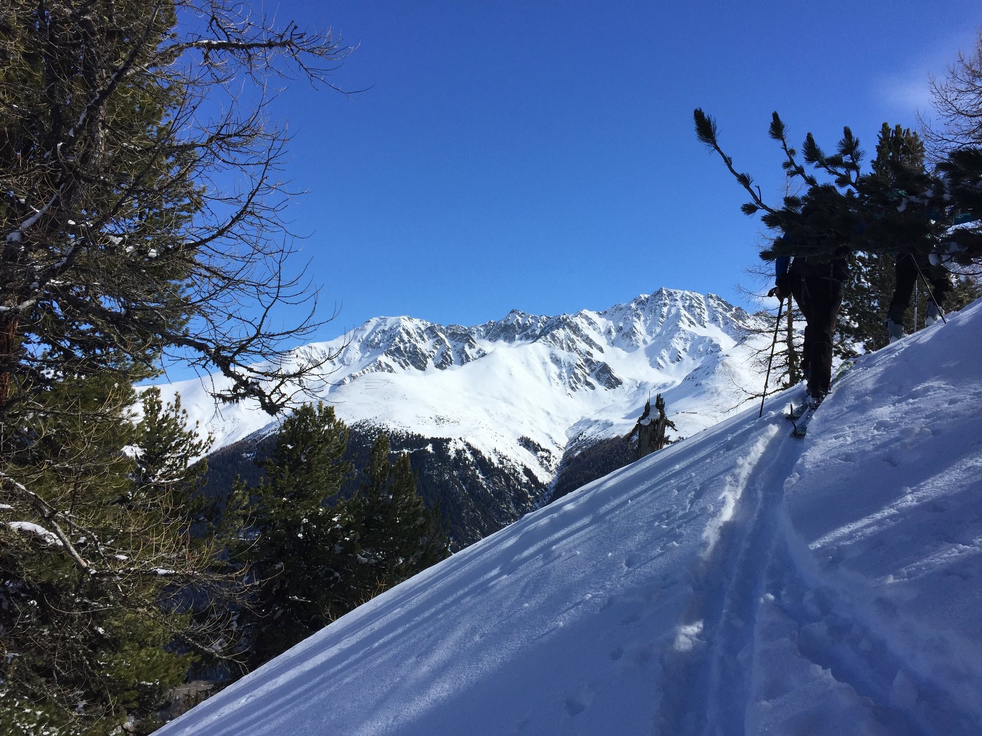 Débouché côté Combins