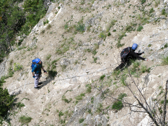 12-Petit passage moins vertical avec Bastien et Usha