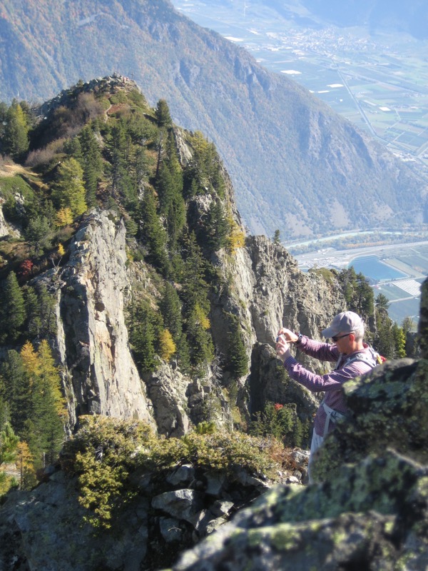 12.Sex des Granges depuis l'arête