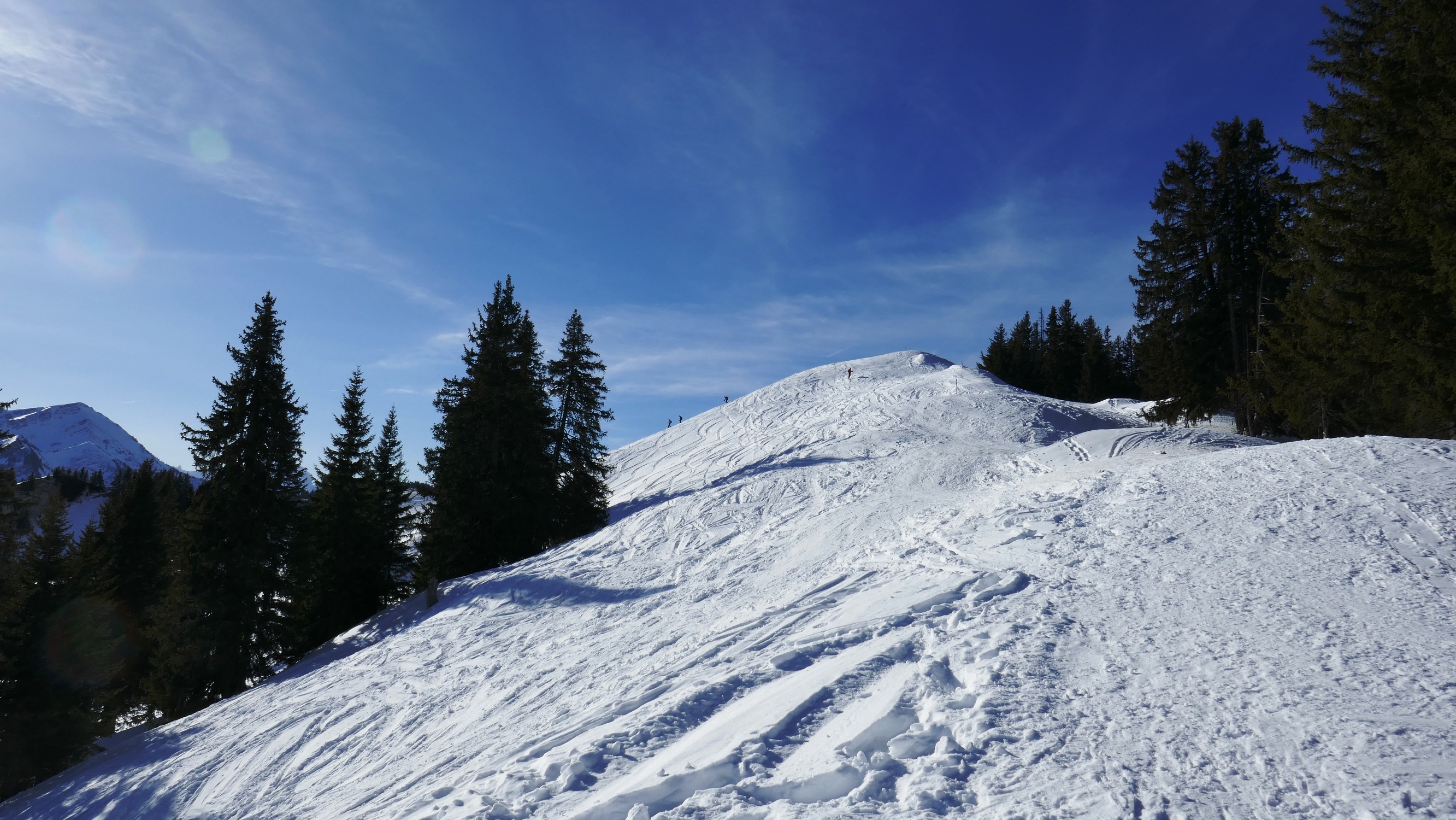 Le sommet des Monts Chevreuils