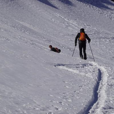 Neige soufflée partout