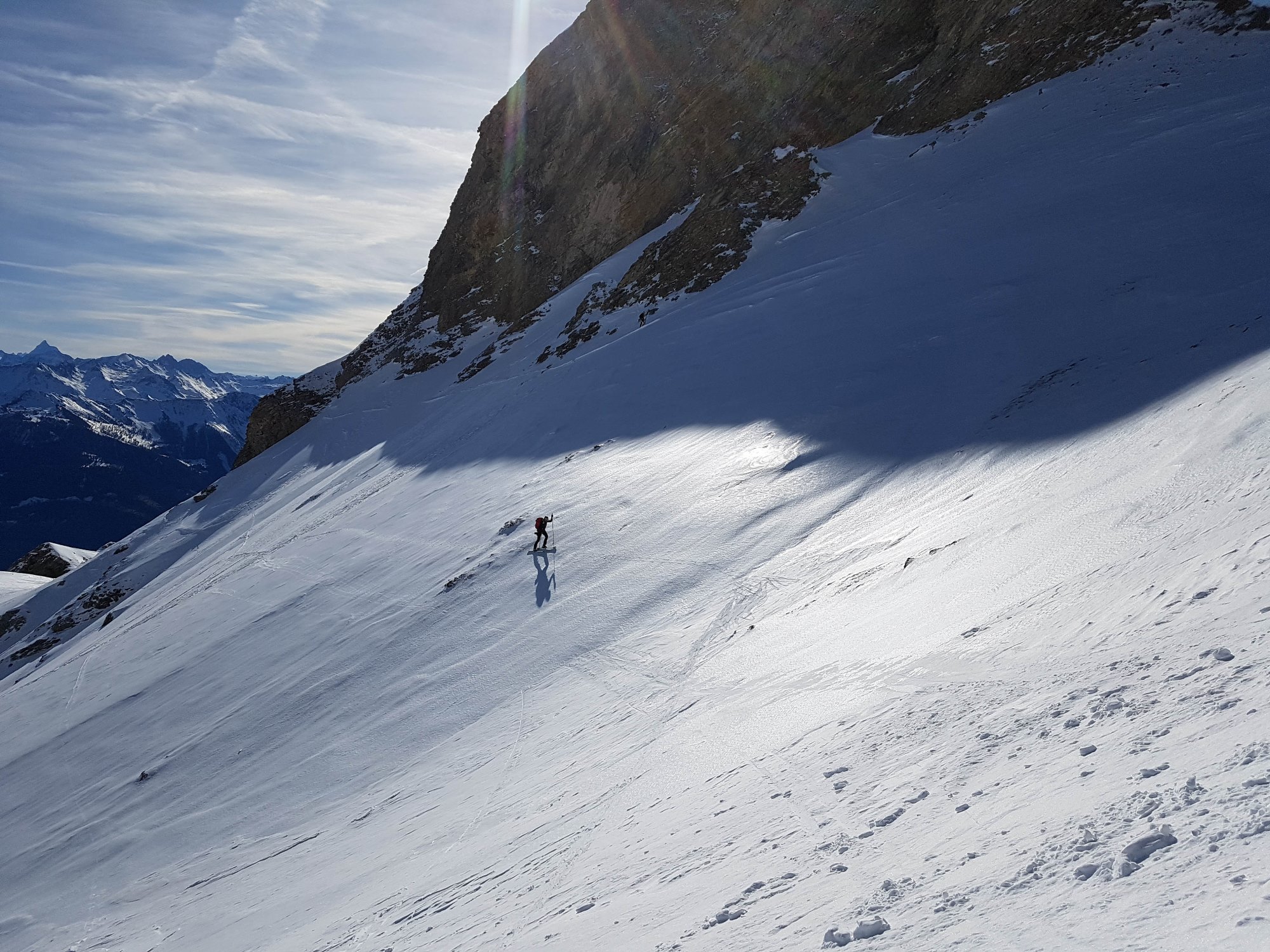 Traversée de la patinoire, aux couteaux