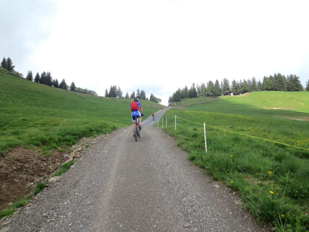 Montée au col Pertuis Chétrain