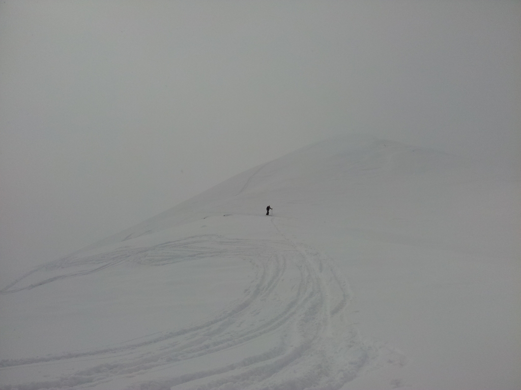 un petit point noir dans du tout blanc ...