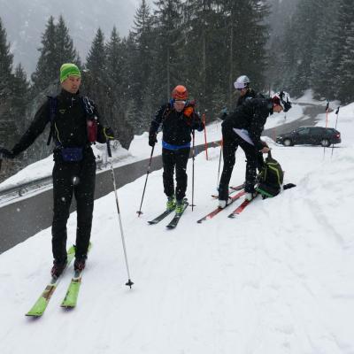 2018_03_013 Ski Rogneux CASCM, départ, Georges