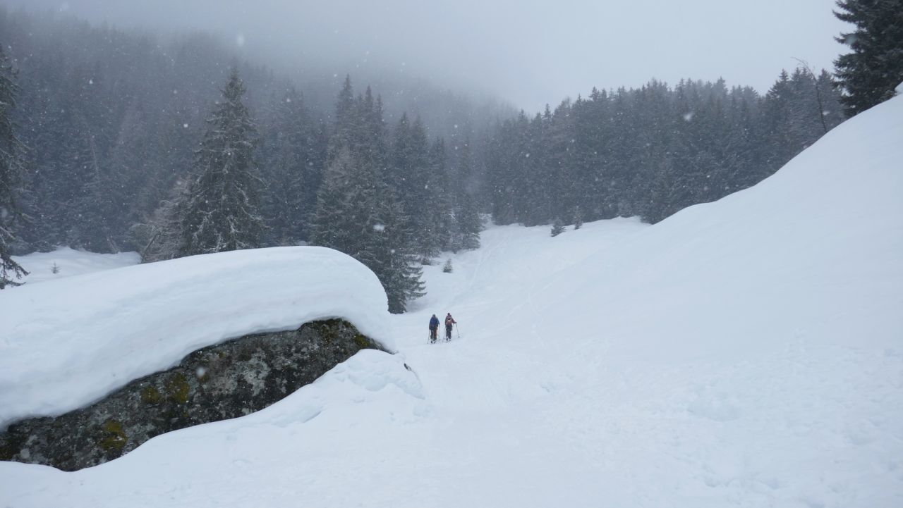 2018_03_017 Ski Rogneux CASCM, la clairière
