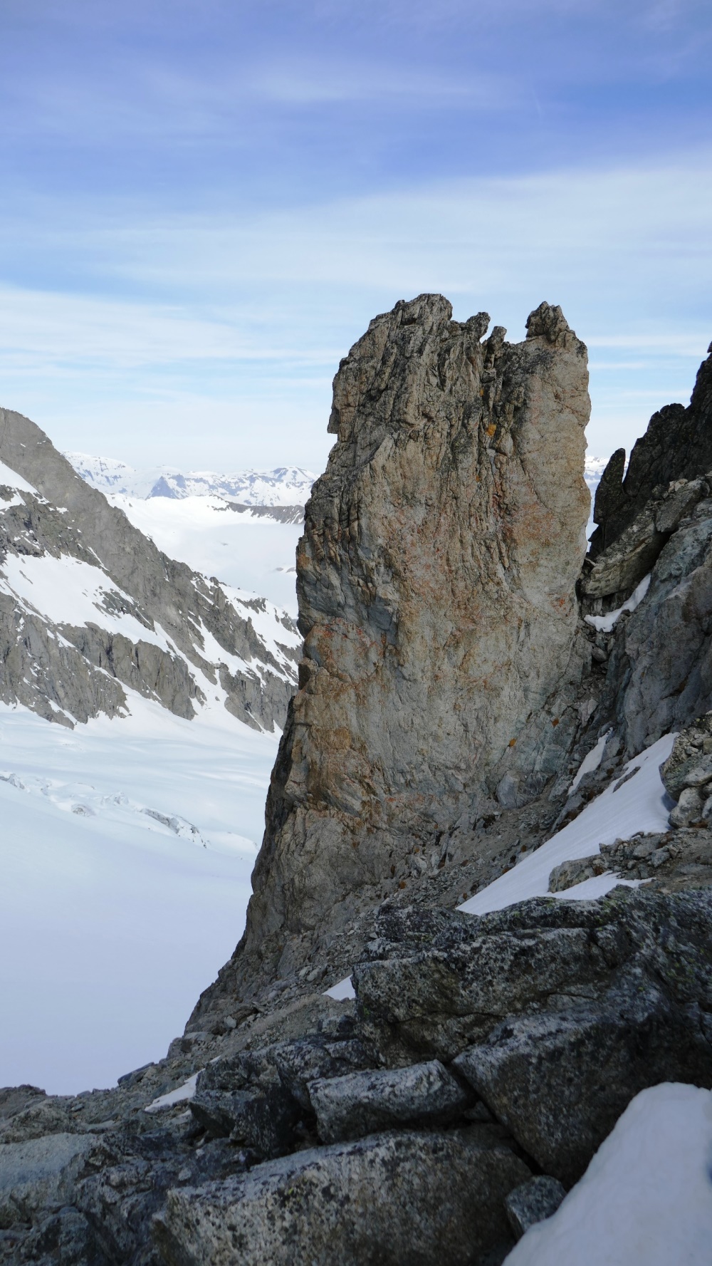 La statue du col des Ecandies