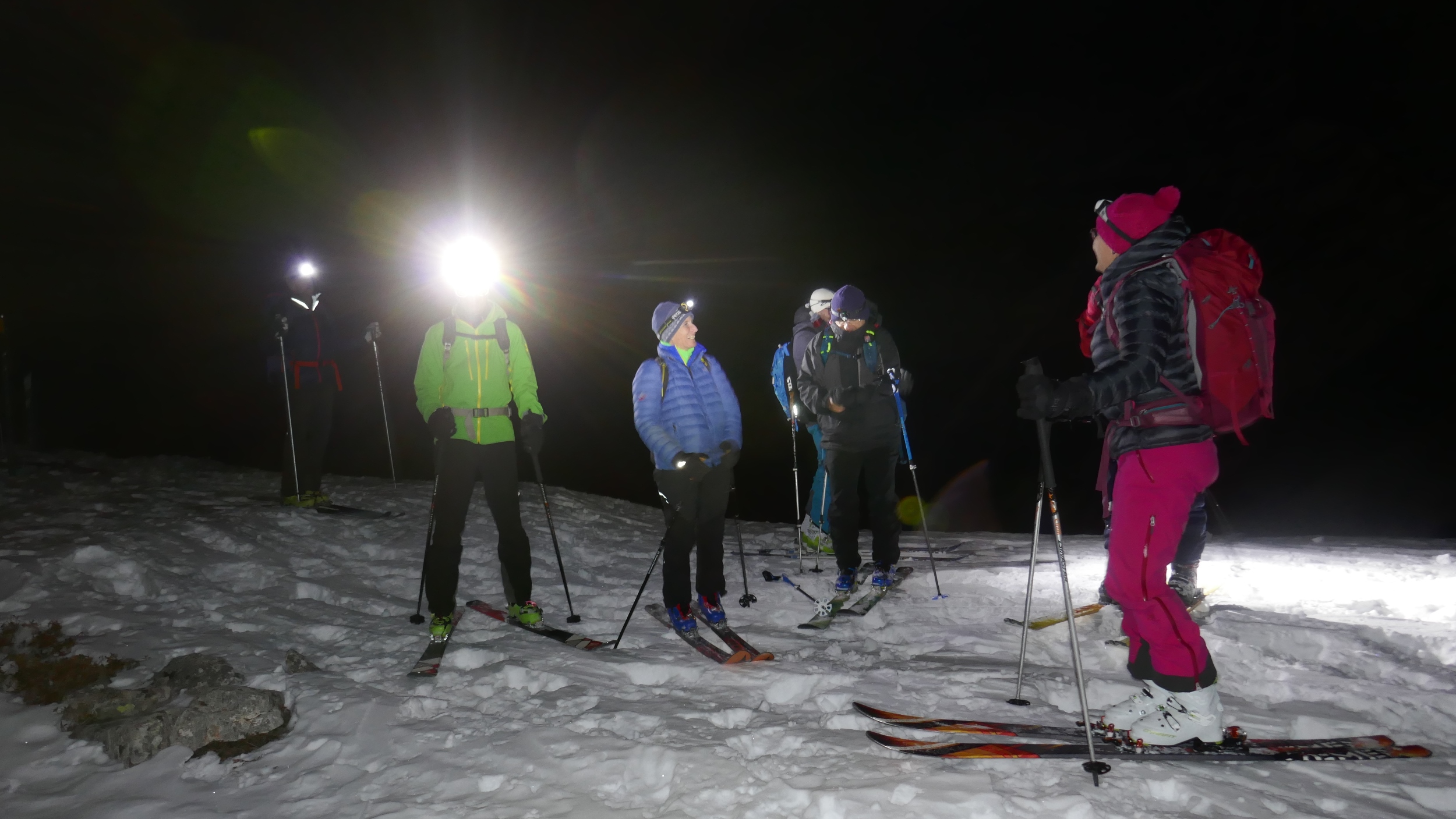 Prêts pour la descente