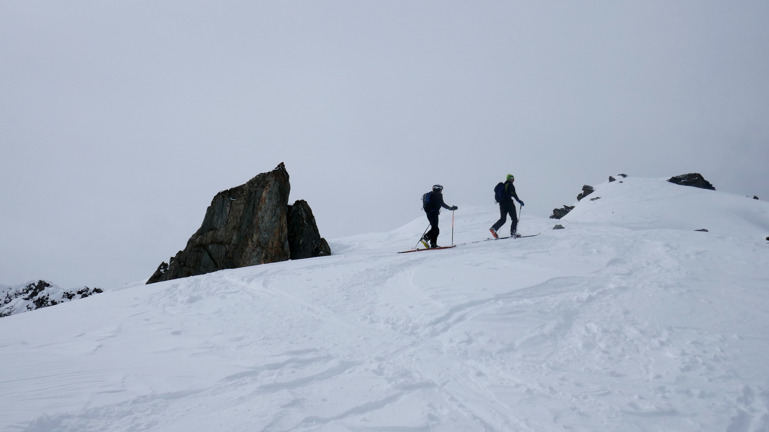 Entre le glacier d'Orchèra et le point 3'033 m