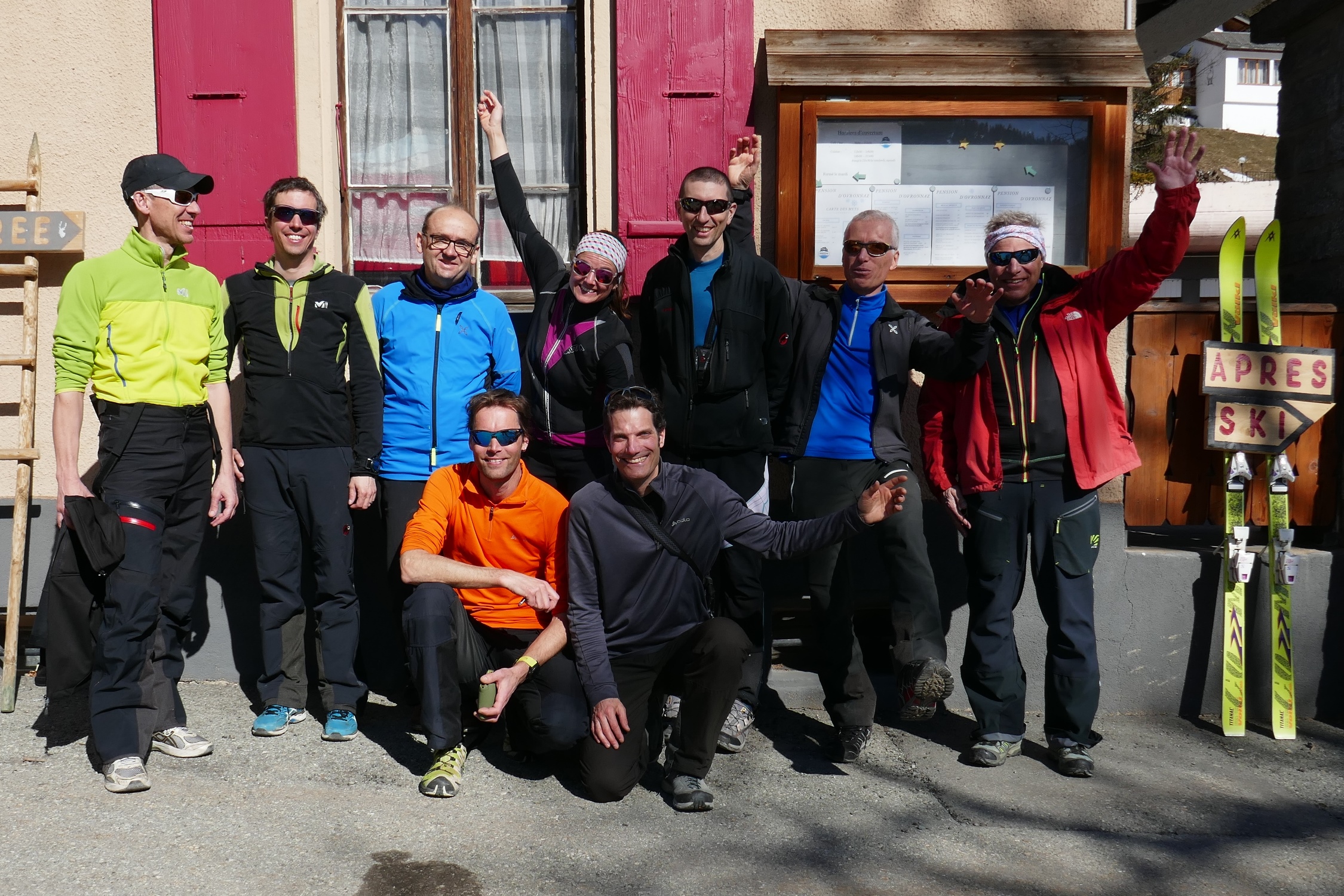 Sébastien, Boris, Mathieu, Laetitia, Fabien, Bruno, Vincent, Georges, Frédéric