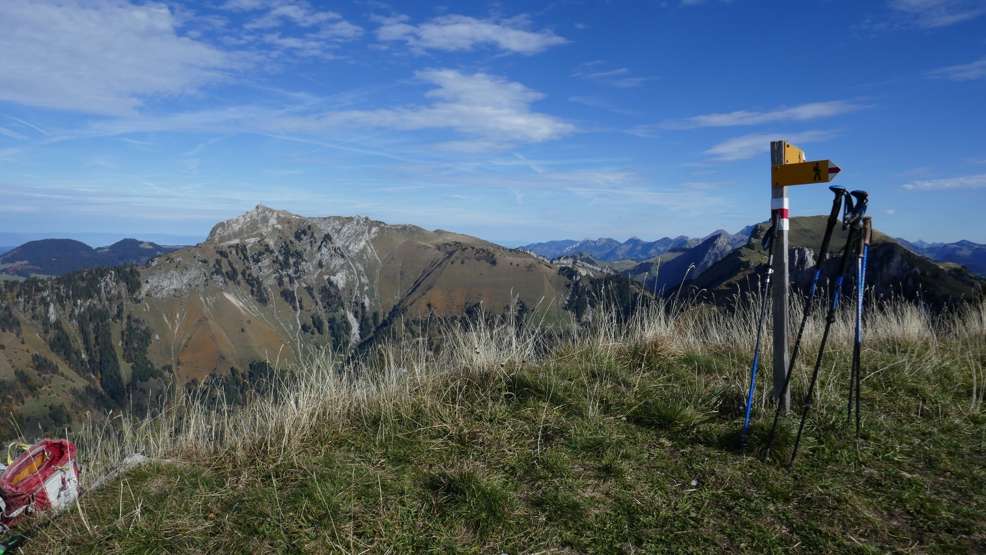 Rochers de Naye depuis le point 1927