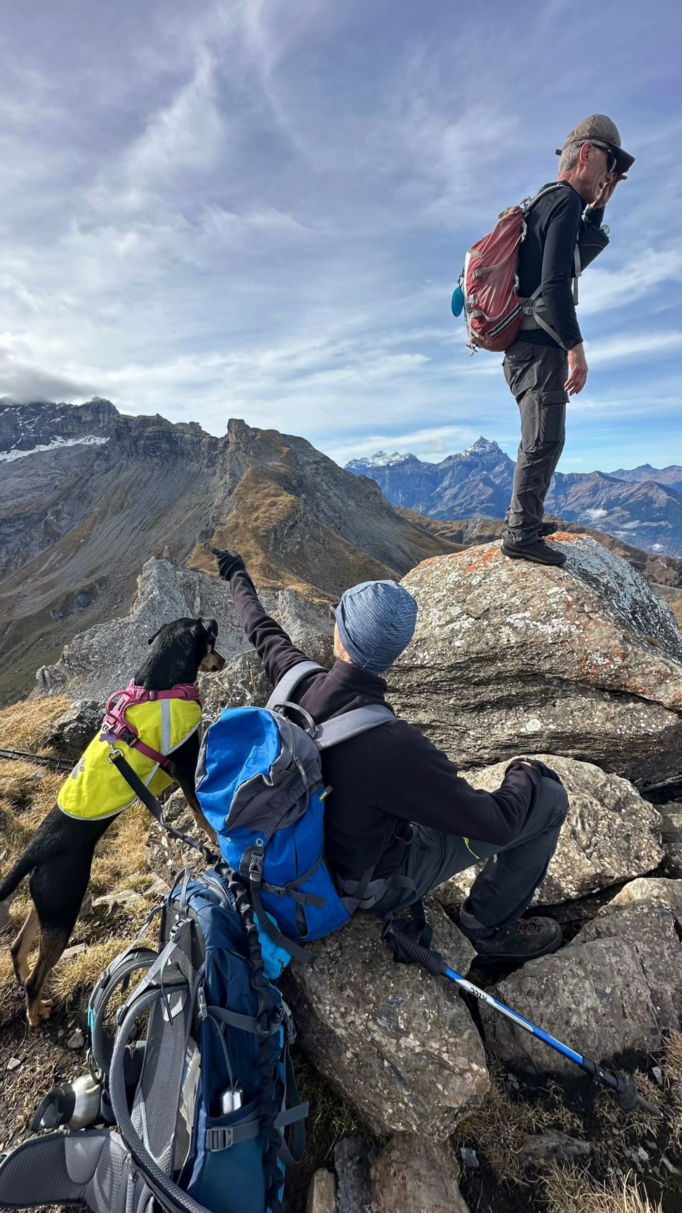 On reste un peu malgré le vent fort