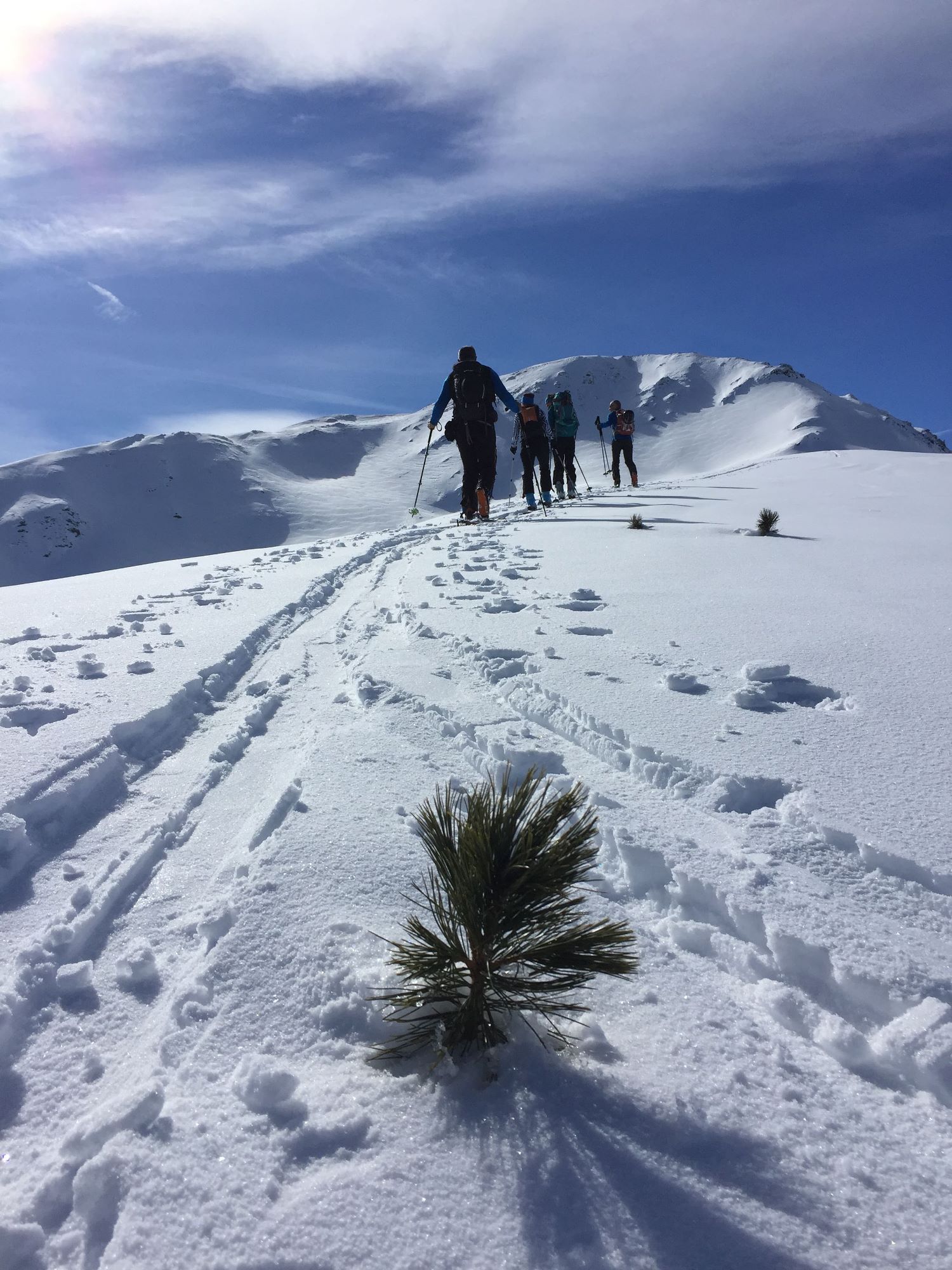 La Crêta de Vella depuis Plan devant