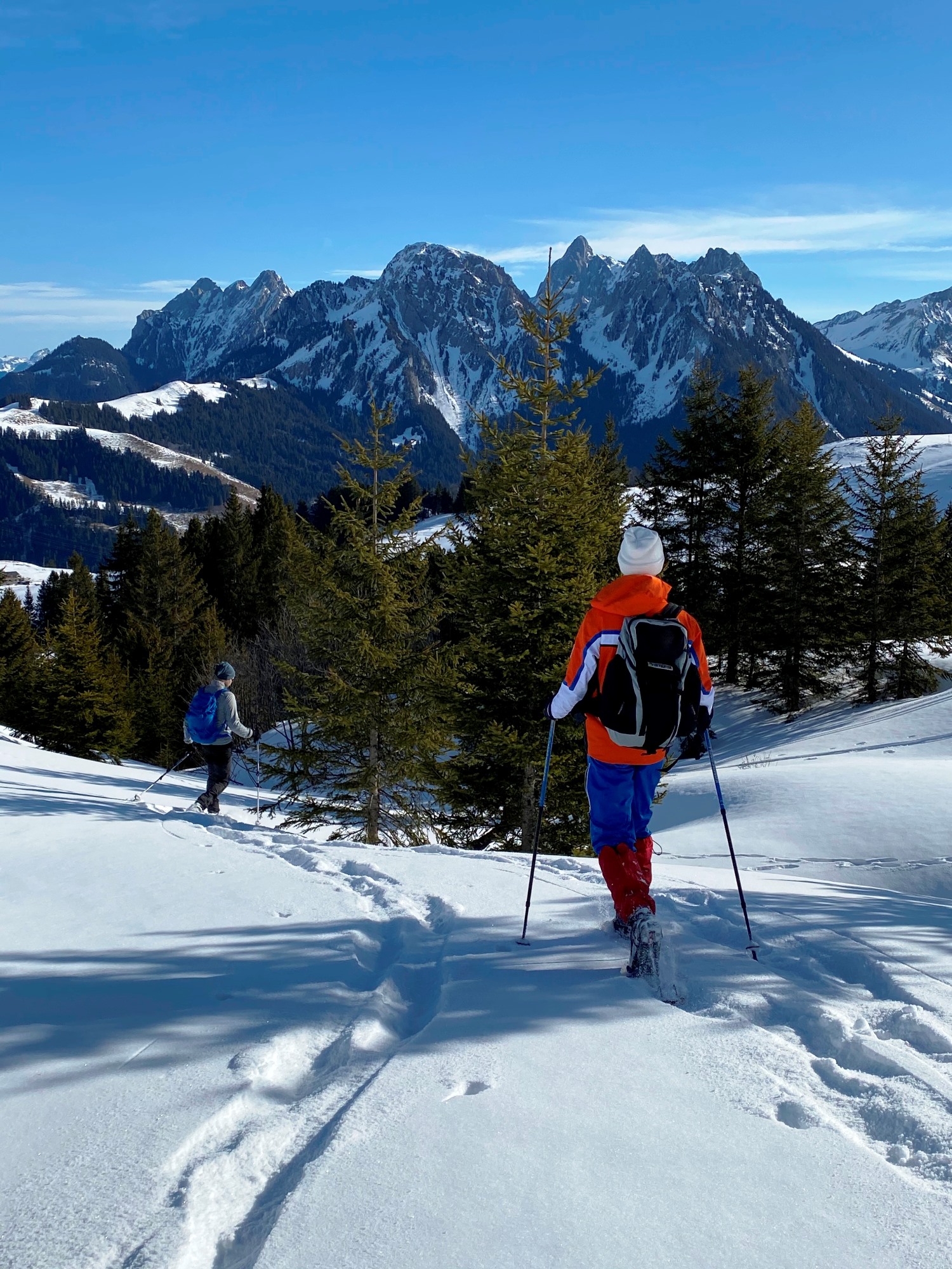 Rocher du Midi, Gummfluh, Douve