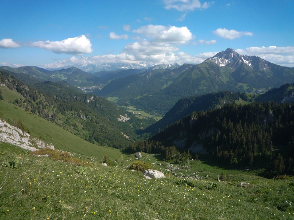 22-Vue sur les Dents du midi en redescendant