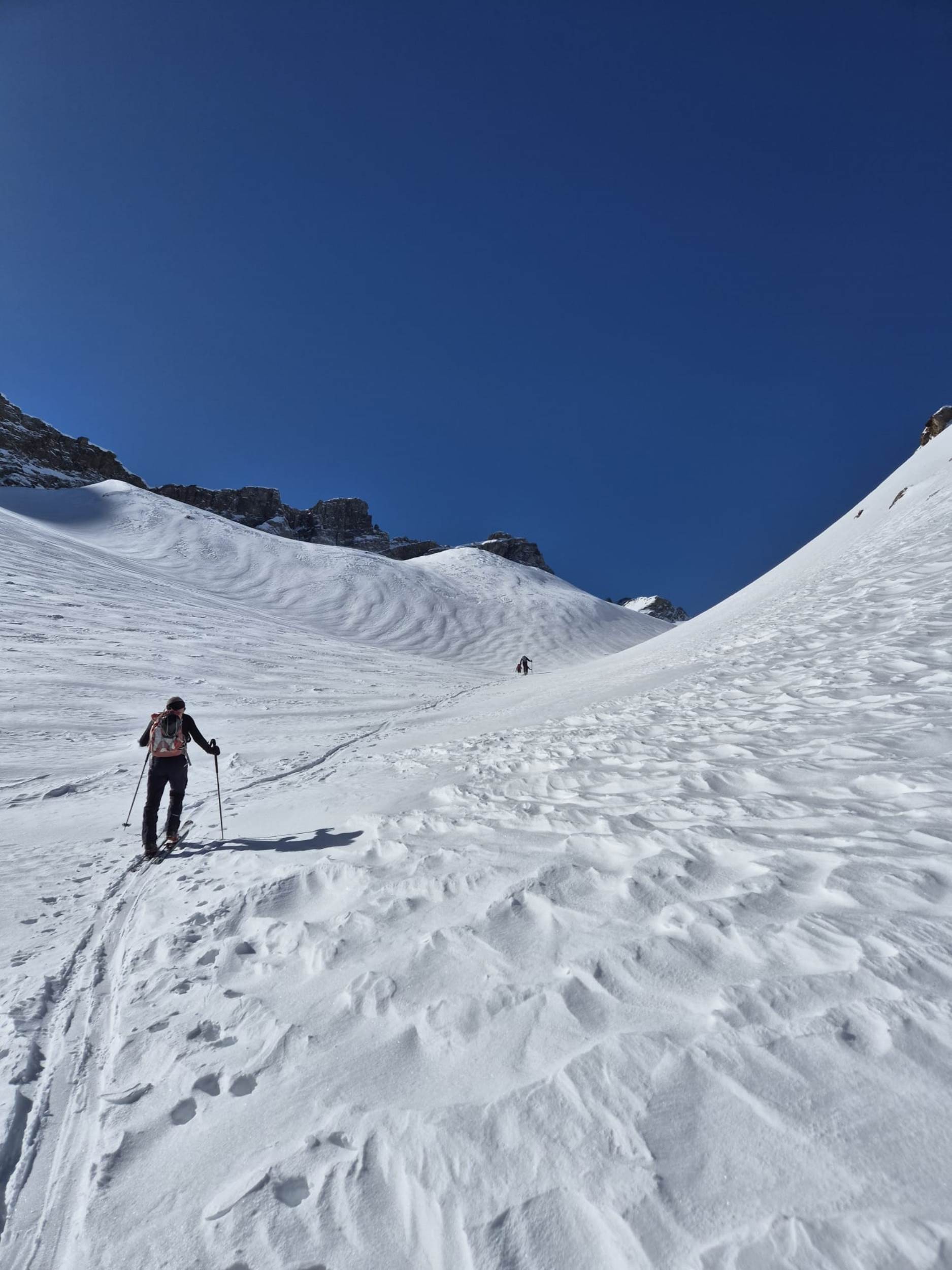 Début de la Grande vallée des Martinets