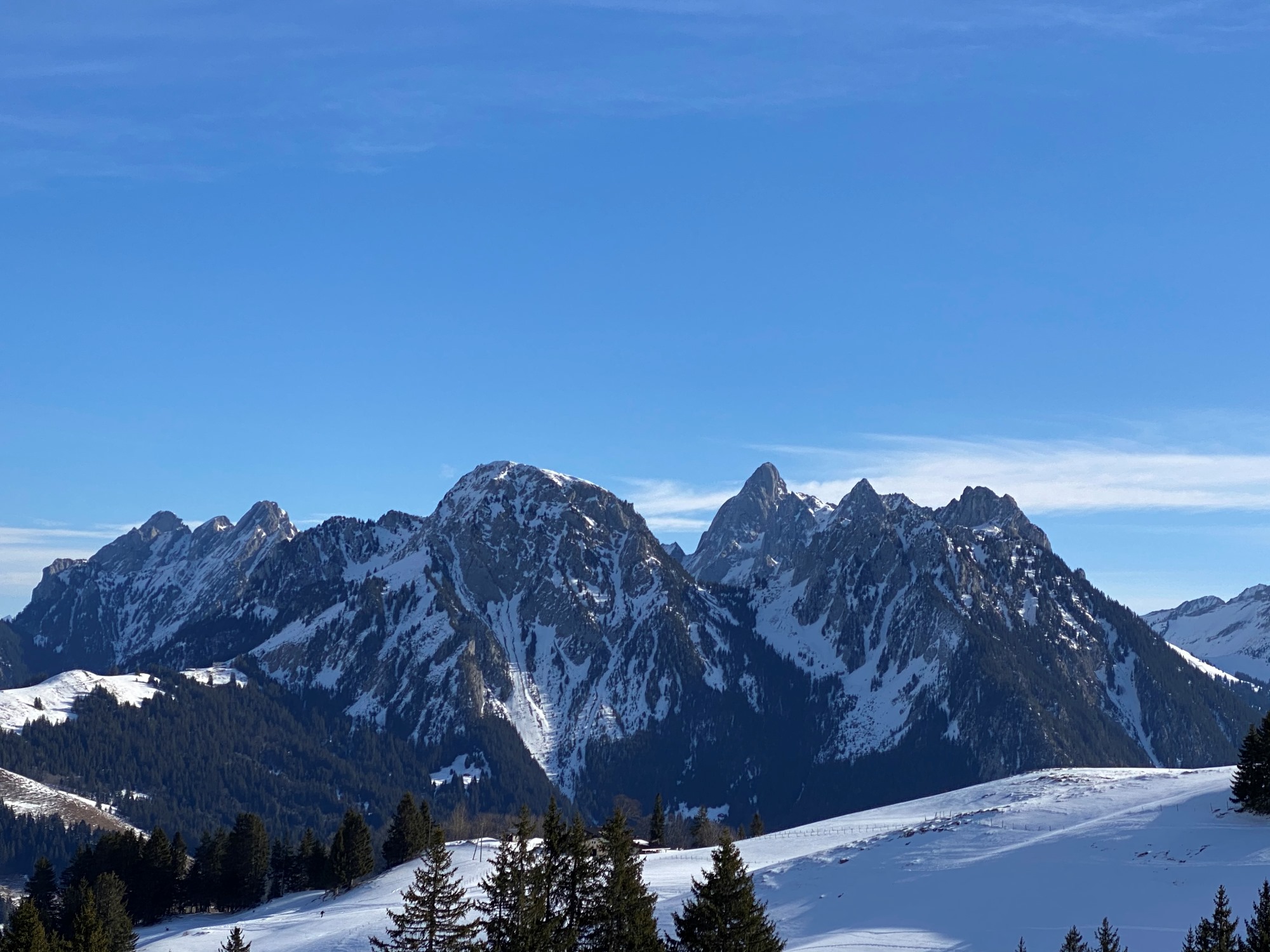 Videmanette, Rocher du Midi, Gummfluh, Douve