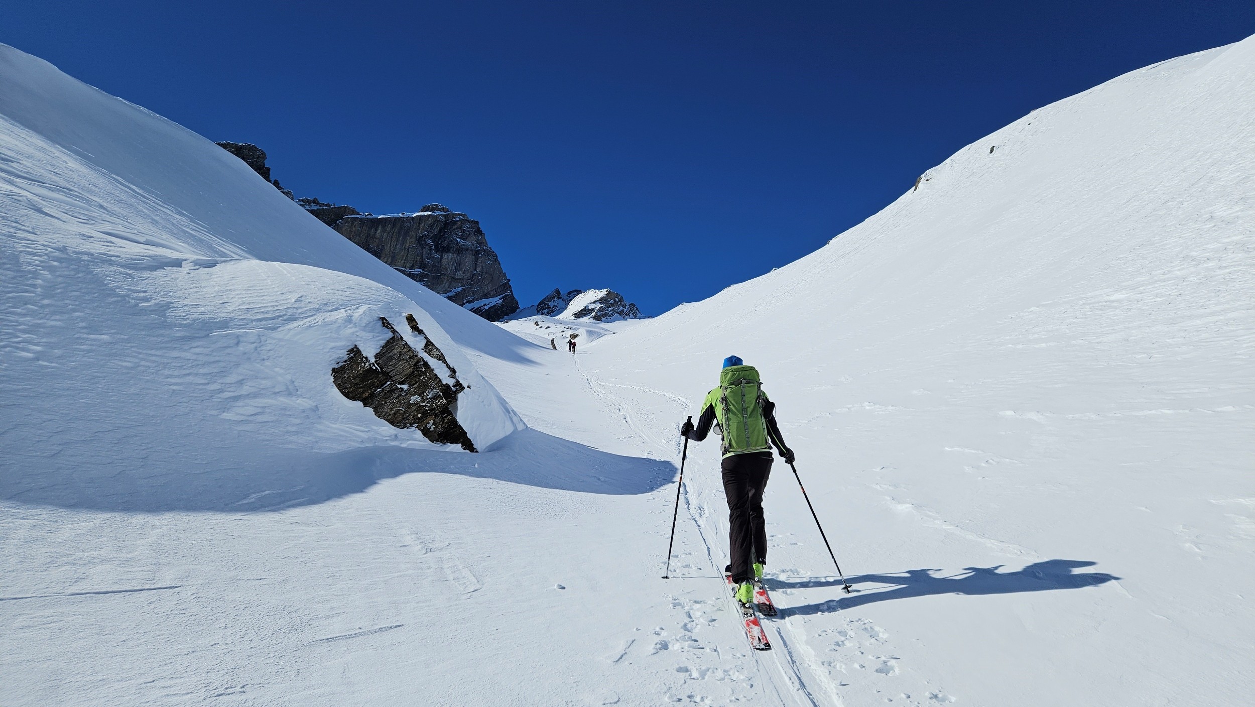 Col Champion et col des Martinets au fond