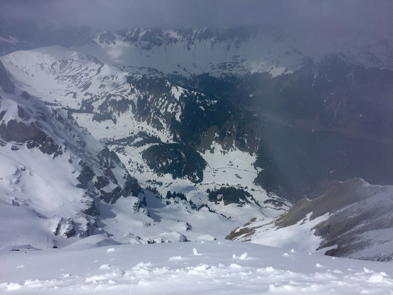 Vue d'avion sur Barme