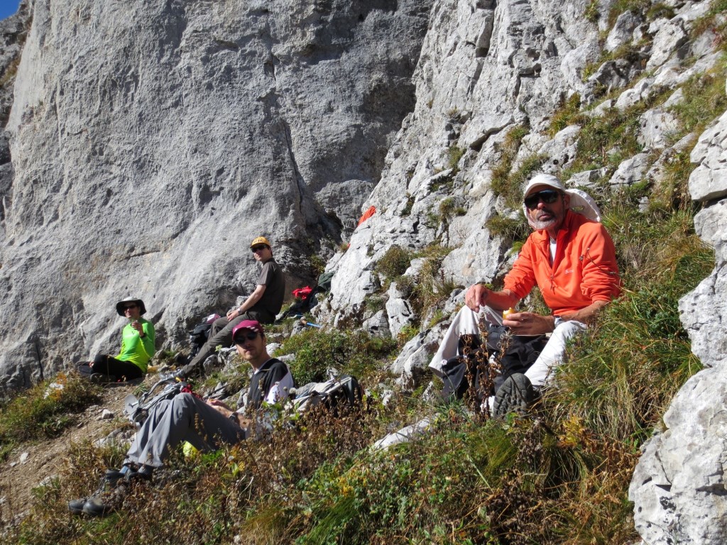 26.2 Frédéric, Christophe, Bastien, René au picnic