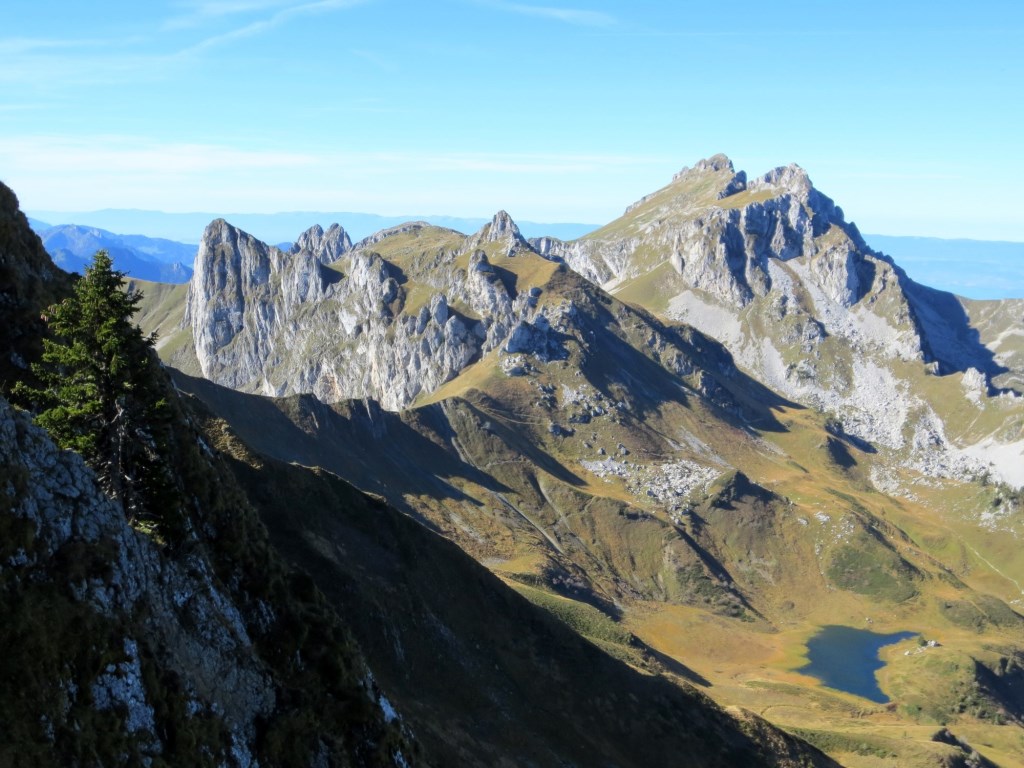 27.2 Col de Bise, Pavis, Château et Dent d'Oche