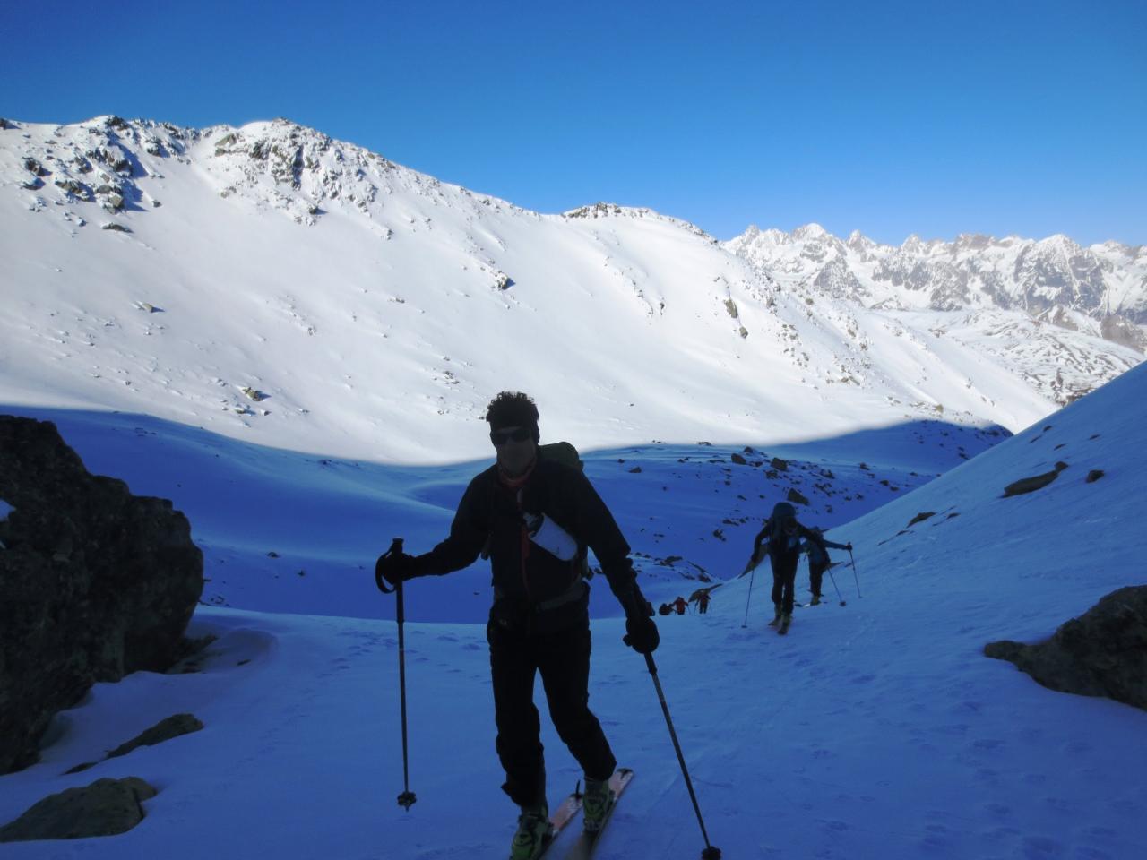 Frédéric, fin de la combe de Challand