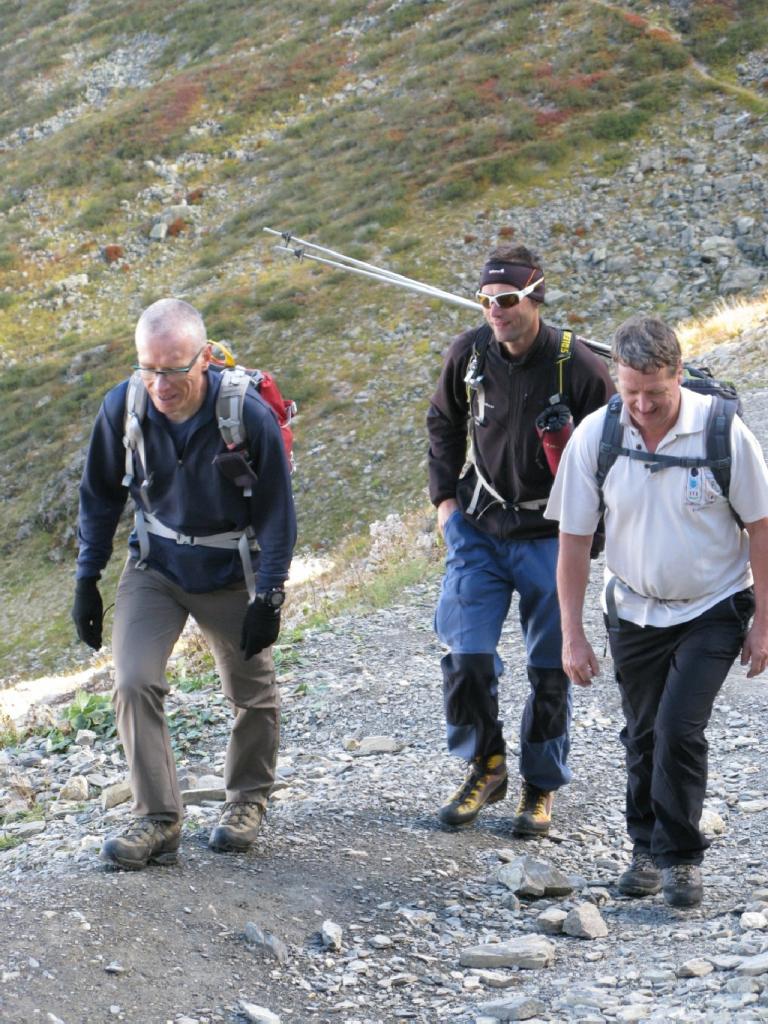 On a rejoint le chemin du col du Jorat