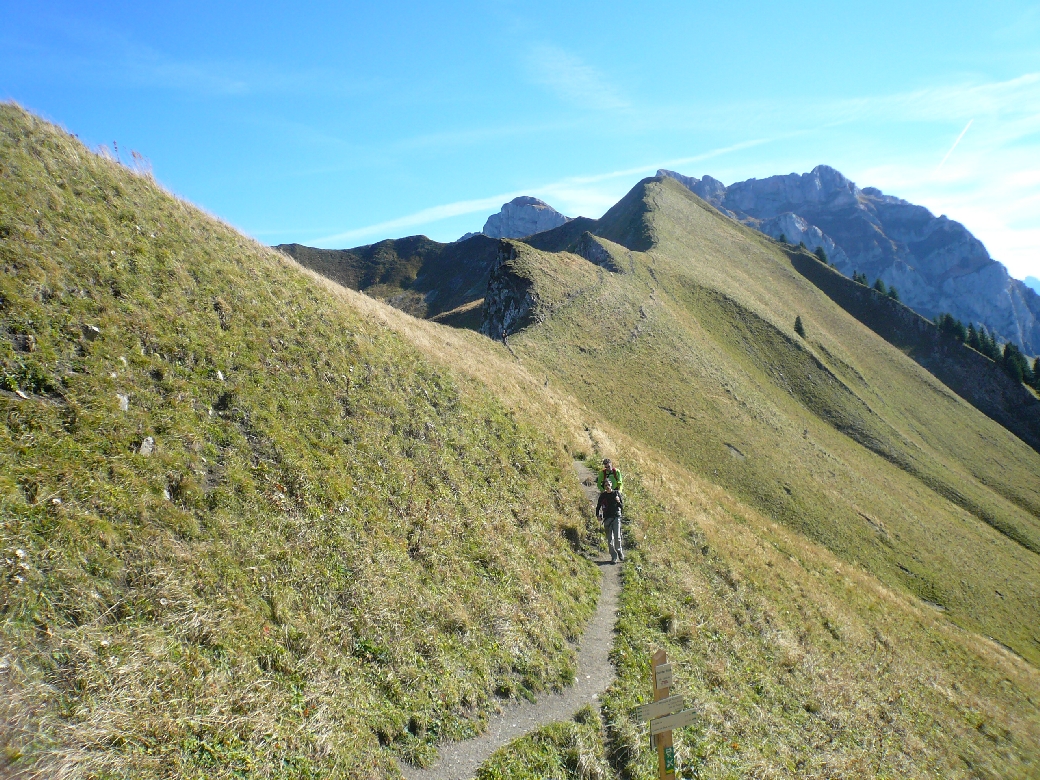 33 Arrivée au col de Bise