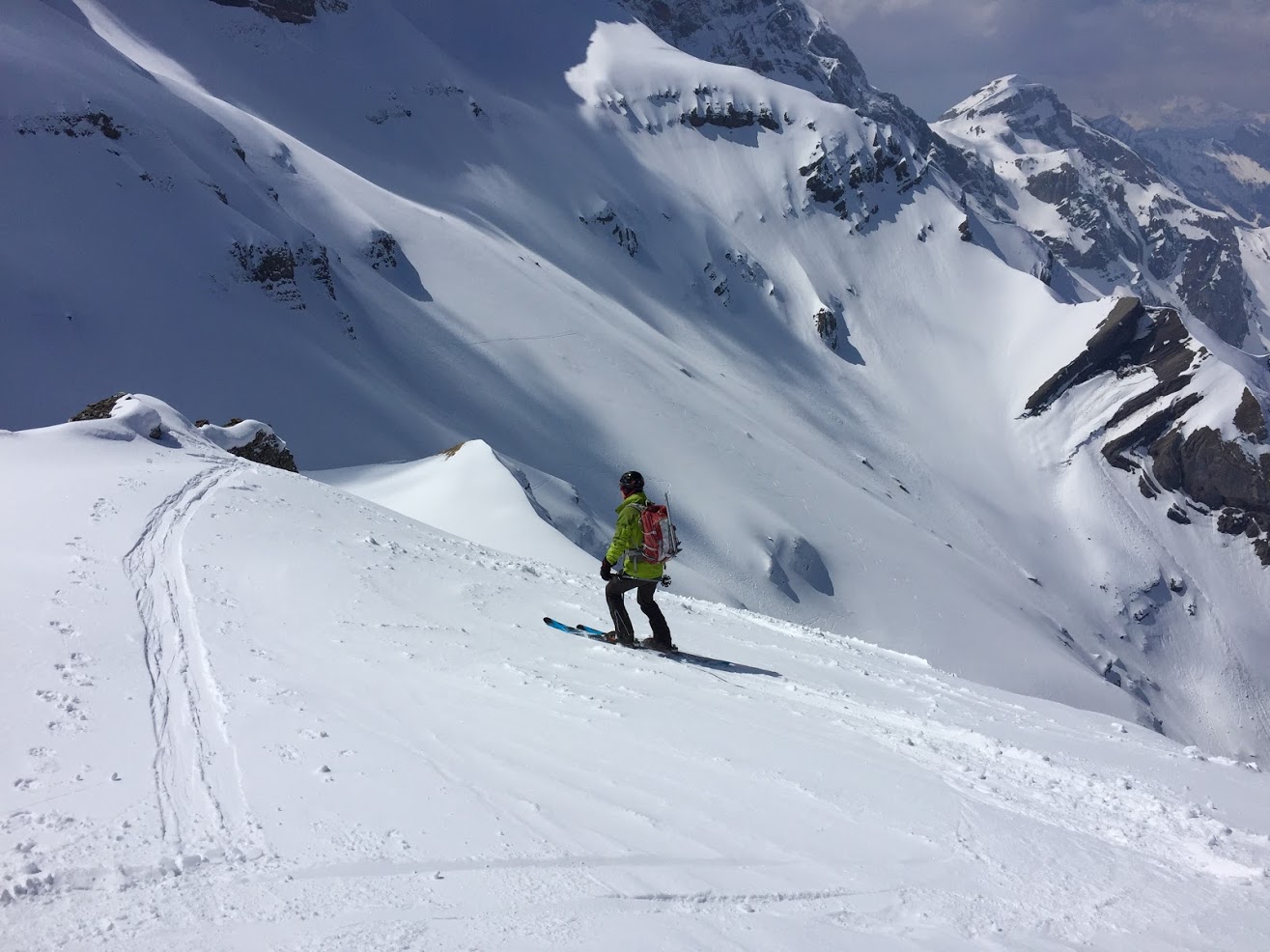  Bruno, attaque de la descente