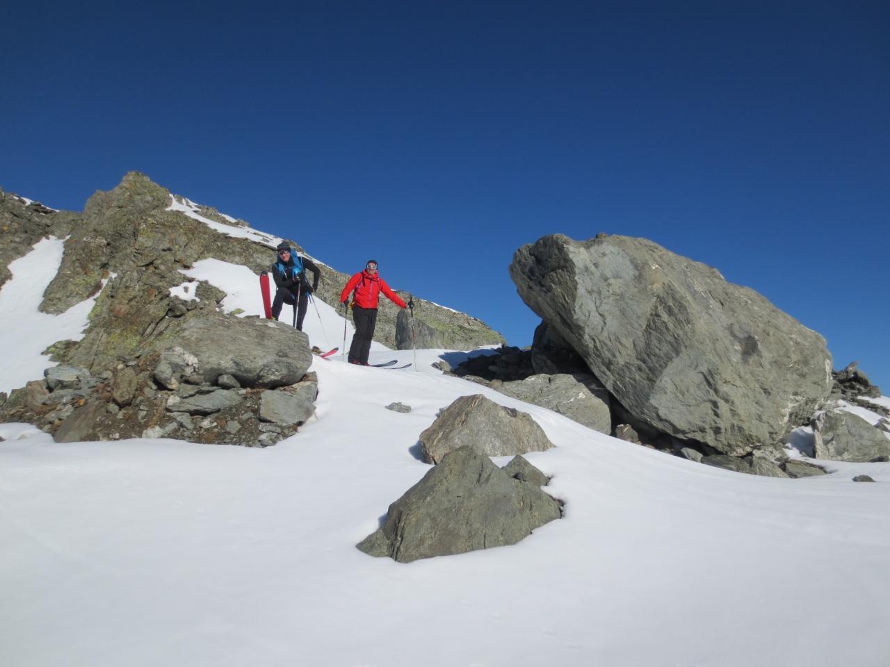 Ski (gros) caillou ? Georges A., Marcello