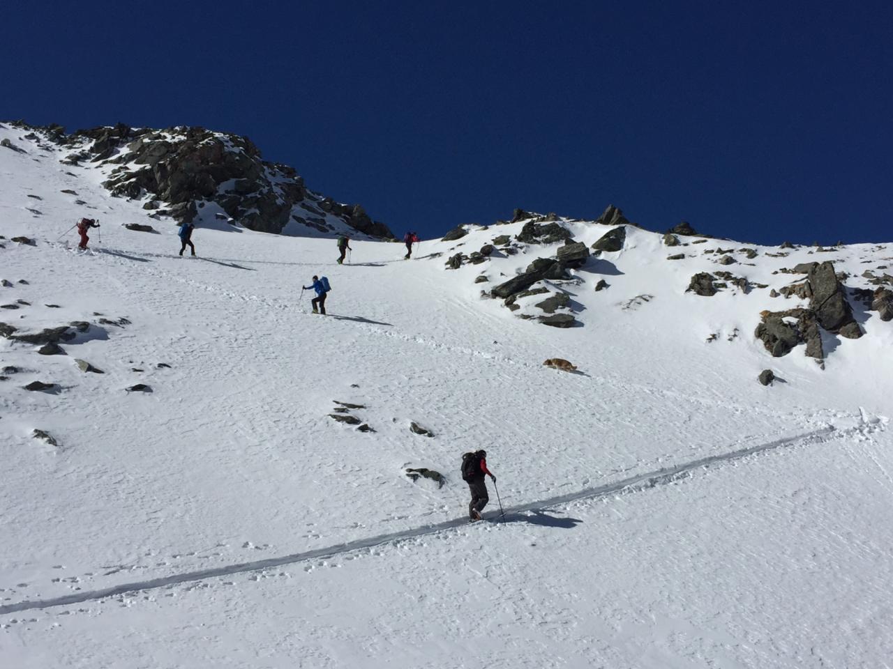 Dernier bout à skis