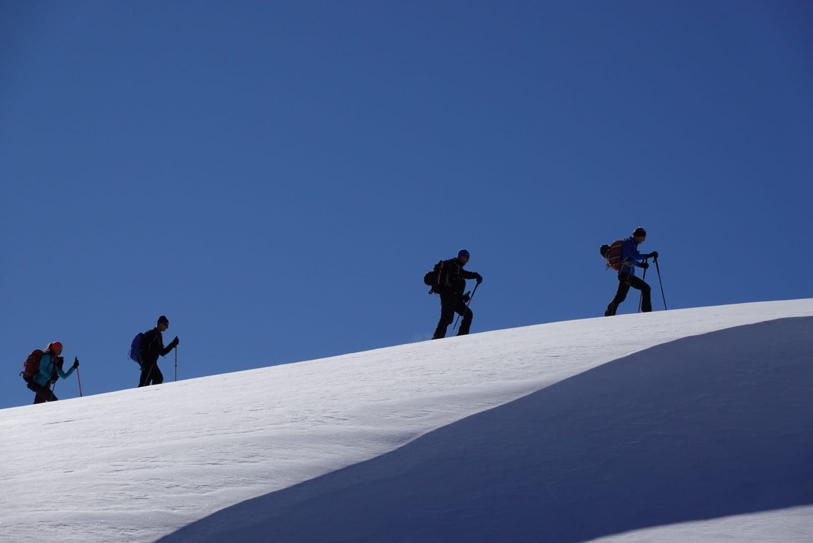 Sur la crête