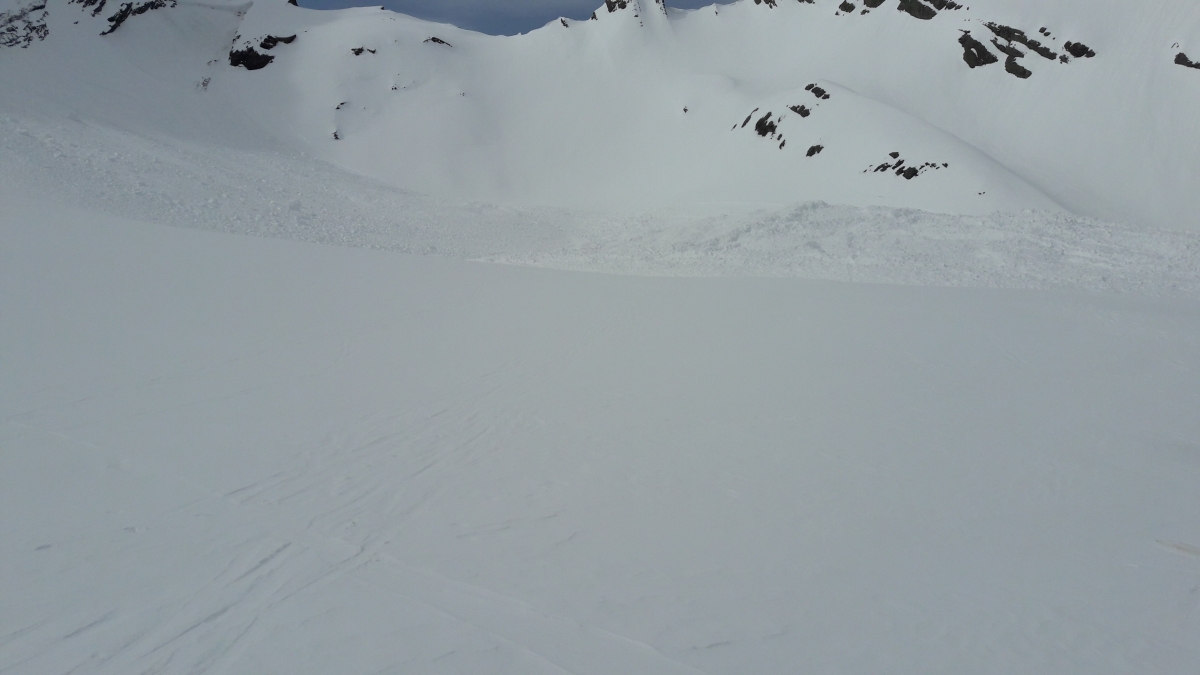 Avalanche col des Chamois le 15.03.2017