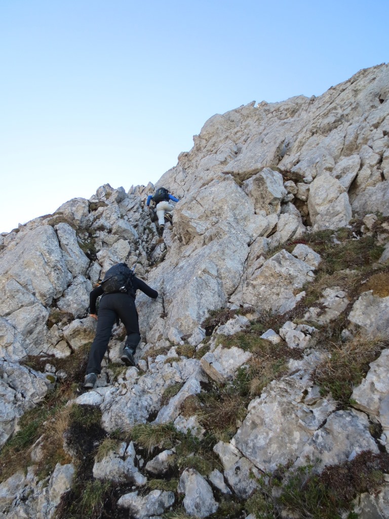 Le passage en II à la croix 