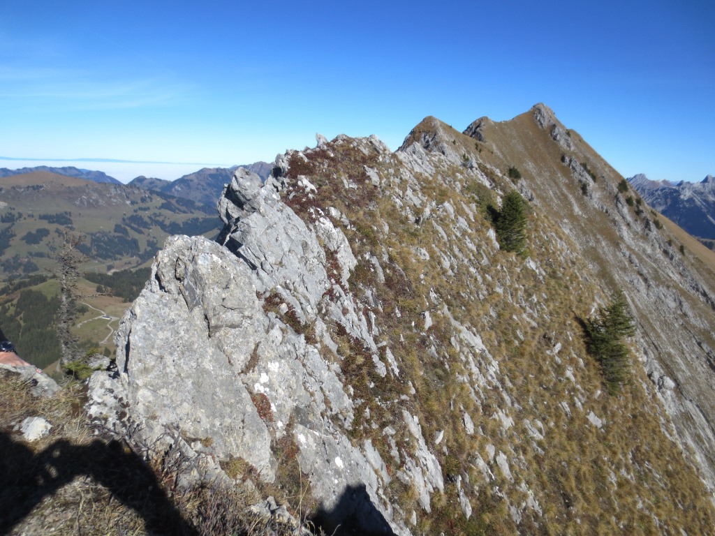 Encore cette fameuse arête ! Le Gros Van.