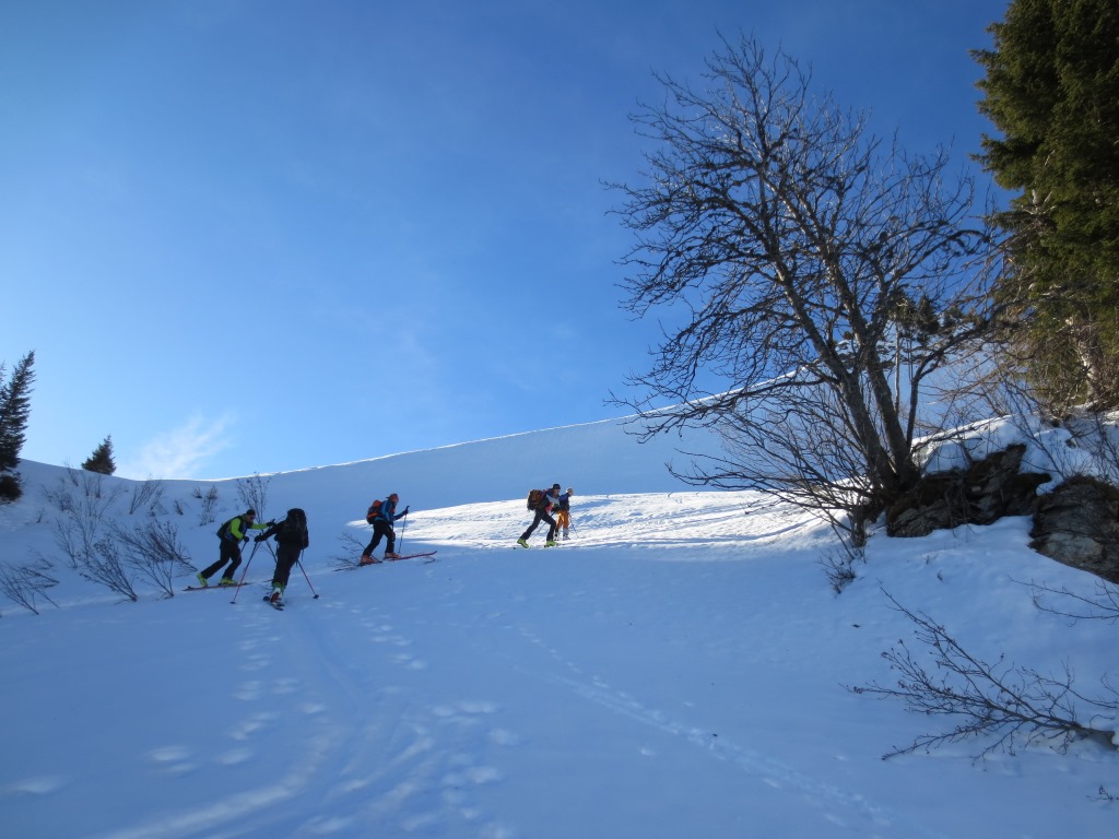 Au dessus du Chalet de la Torrens