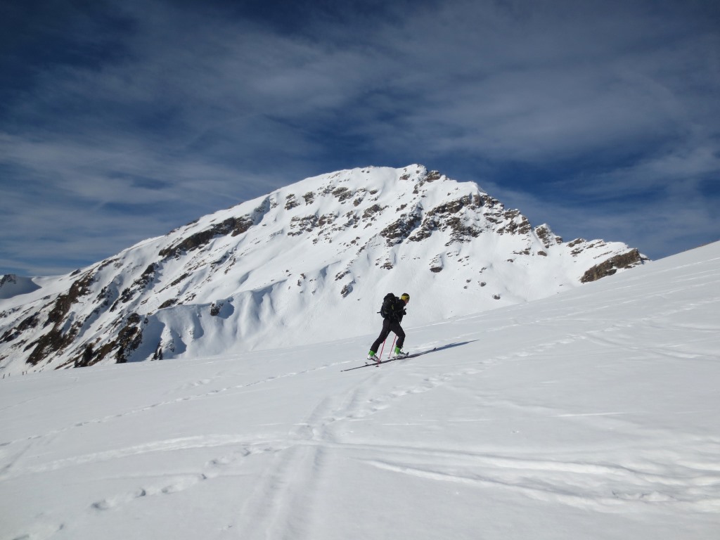 Manu devant le Mont de Grange