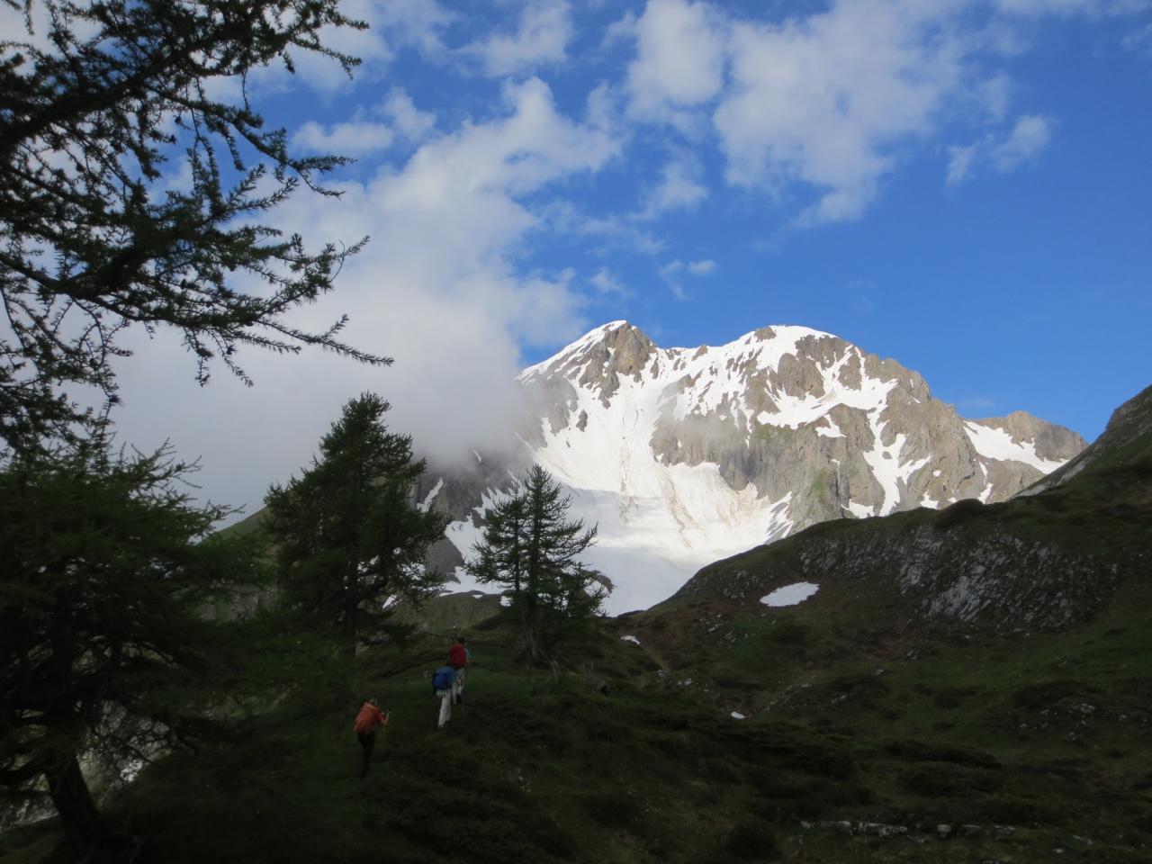 Le Grand Chavalard, côté descente à skis