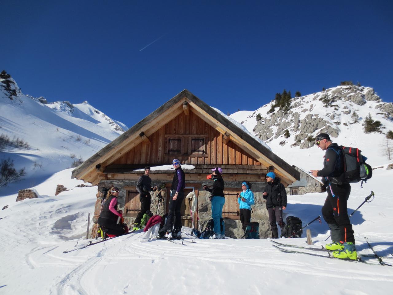 La pause aux chalets de Neuteu