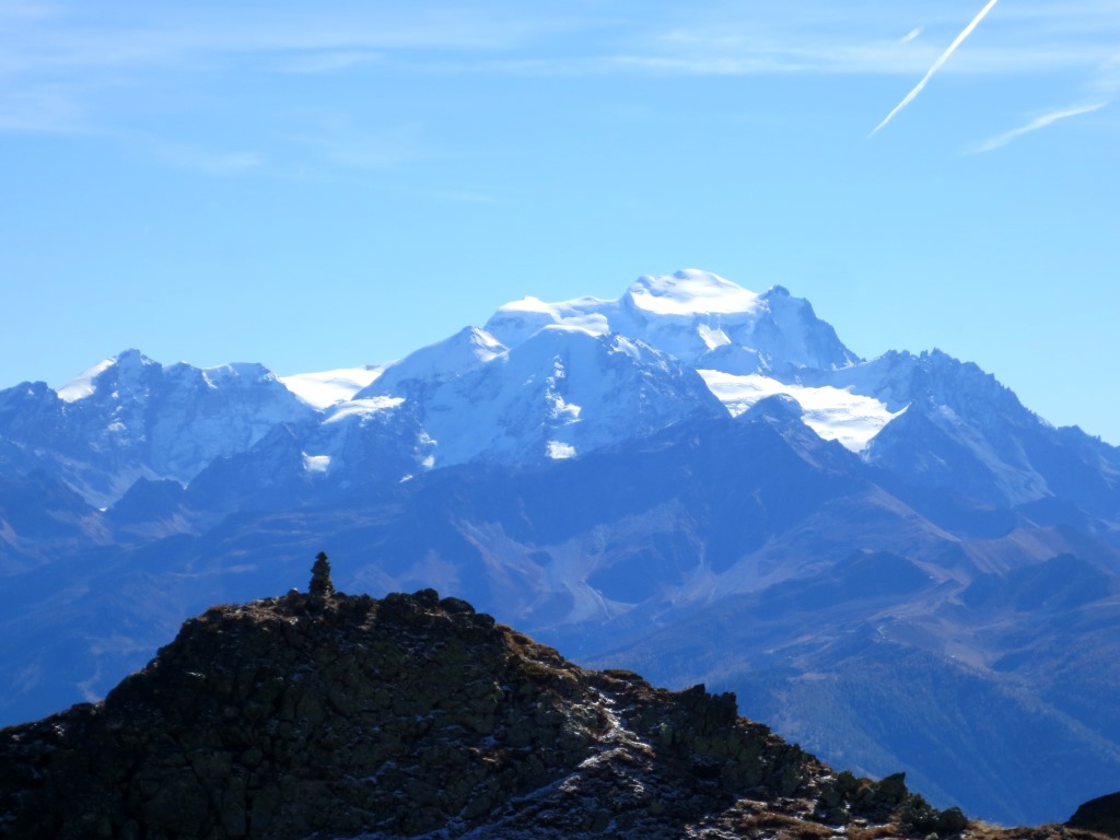 Massif des Combins et sommet du Diabley