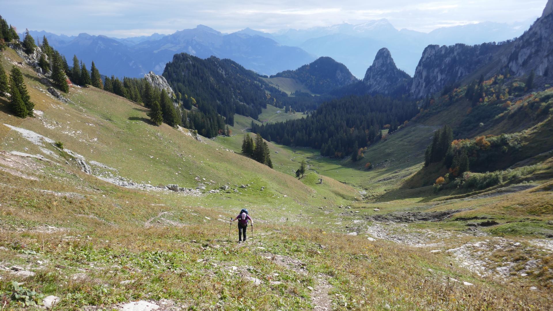 Vallon de Savalène: de la Braye aux Diablerets