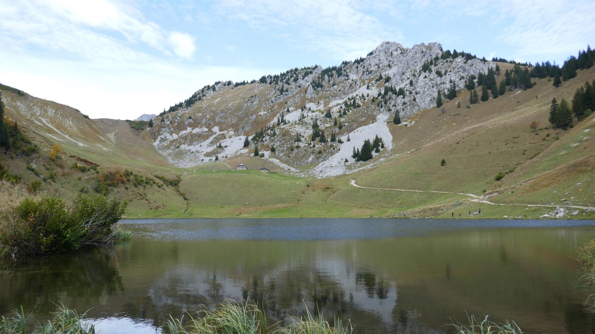 Col du Serpentin, Sex du Coeur depuis le lac d'Arvouin