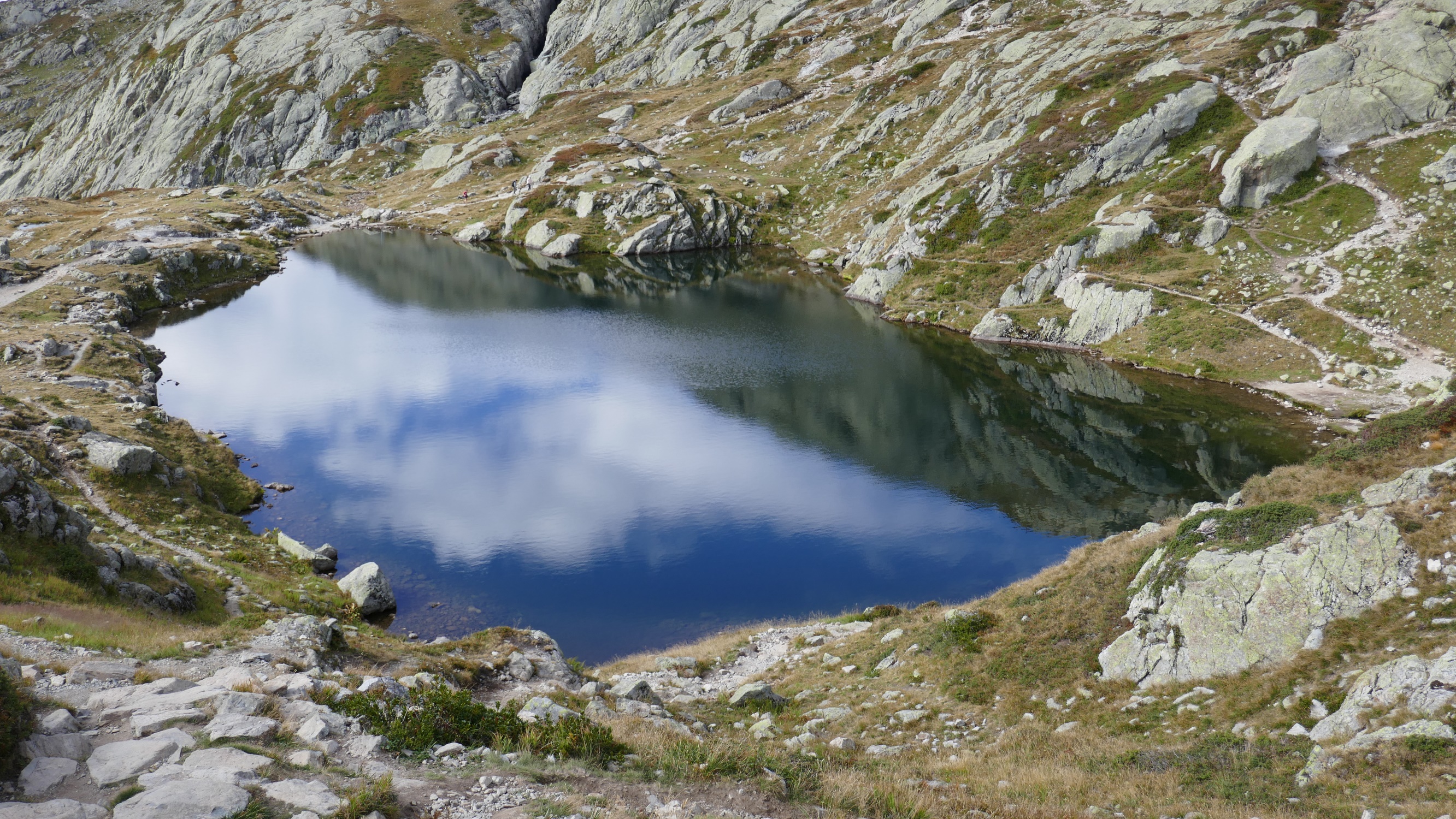 Le même lacs des Chéserys.