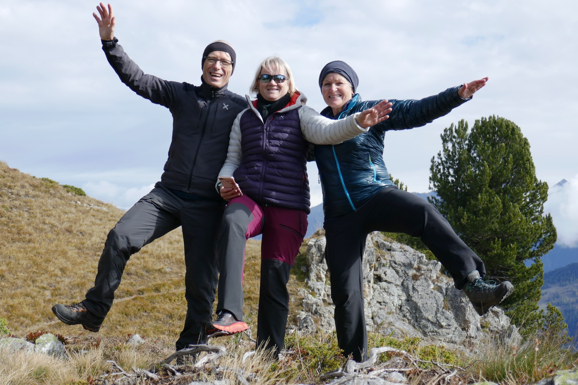 Bruno, Sylvie et Christiane