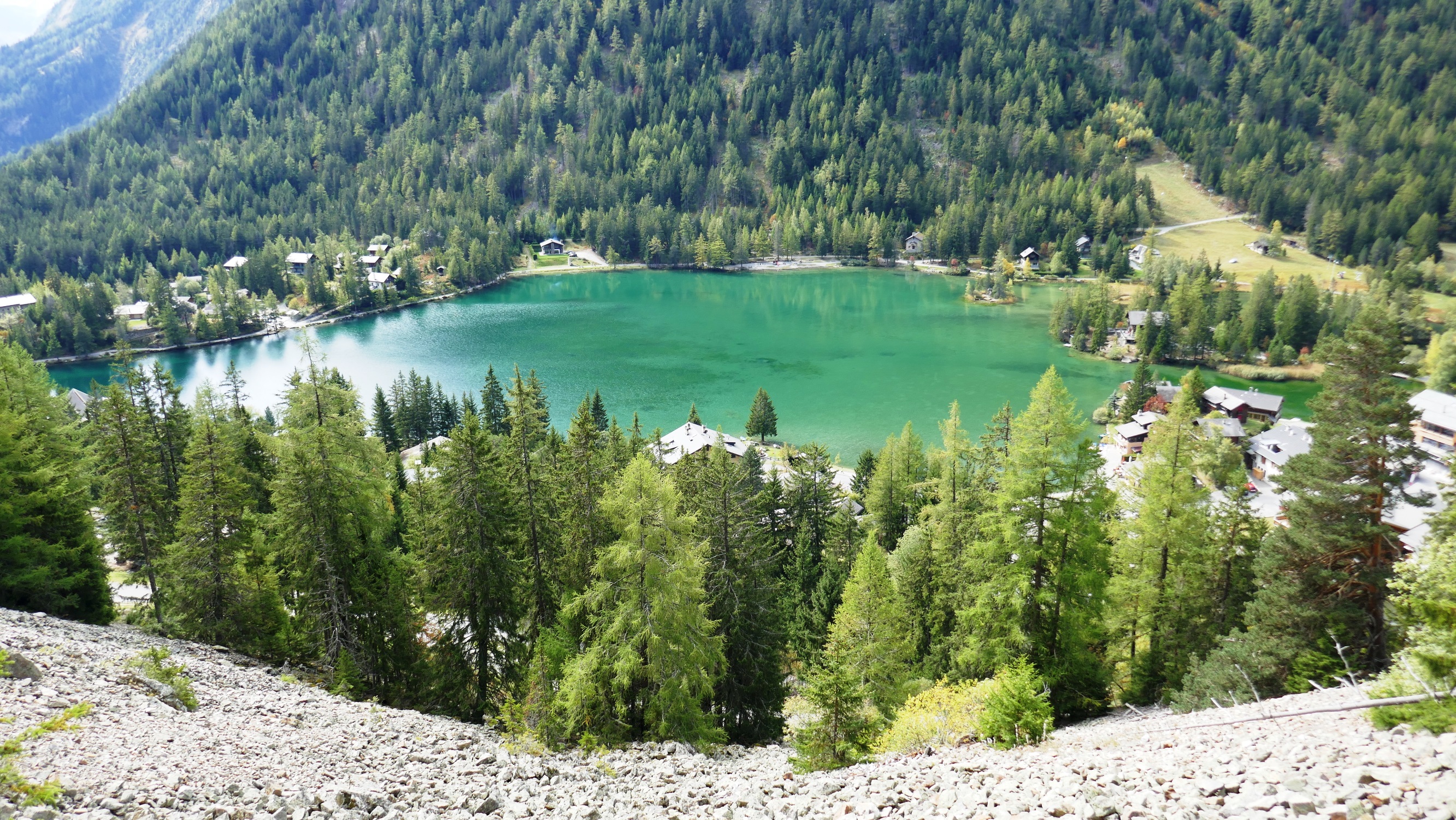 Le beau lac de Champex