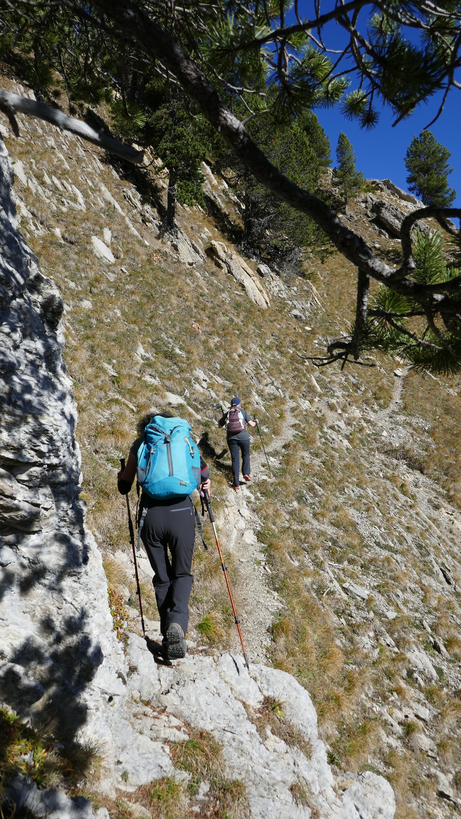 Montée au Rocher du Midi