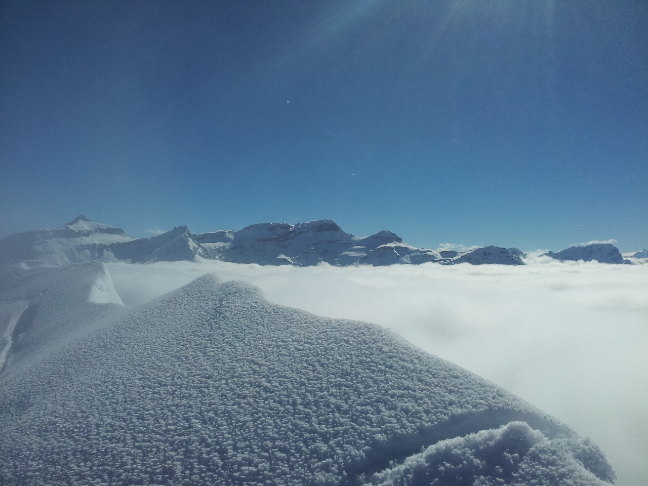 Les Diablerets depuis le sommet